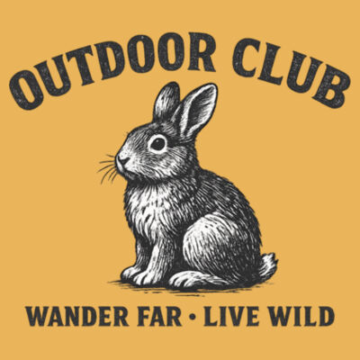 OUTDOOR CLUB Tee Design