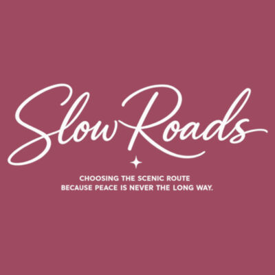 Slow Roads Tee Design