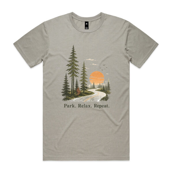 Park. Relax. Repeat. Tee Thumbnail