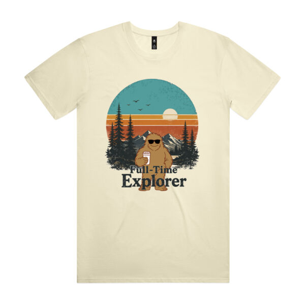 Bigfoot is Full-time Explorer Tee Thumbnail